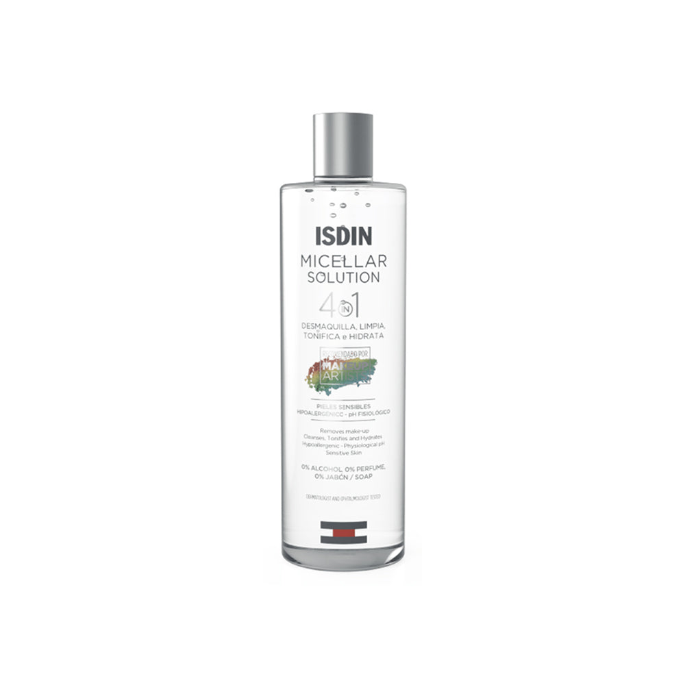 AGUA MICELAR ISDINx100ml SOLUTION 4en1