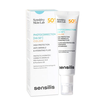 BLOQUEADOR SOLAR SENSILISx50ml HA COLOR +50