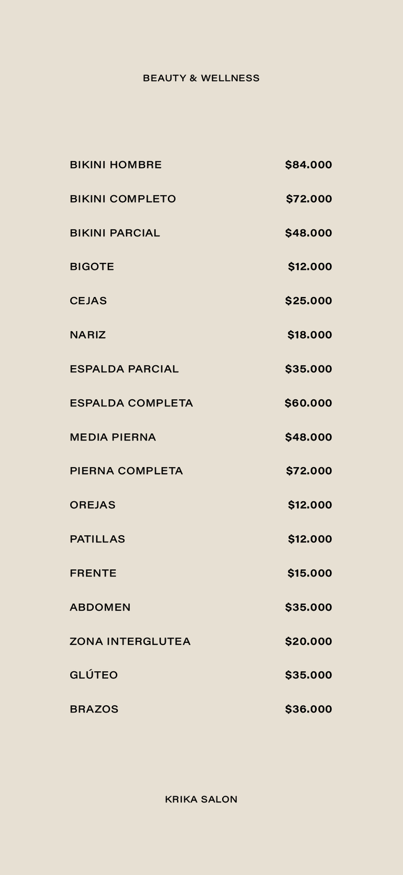 Precios