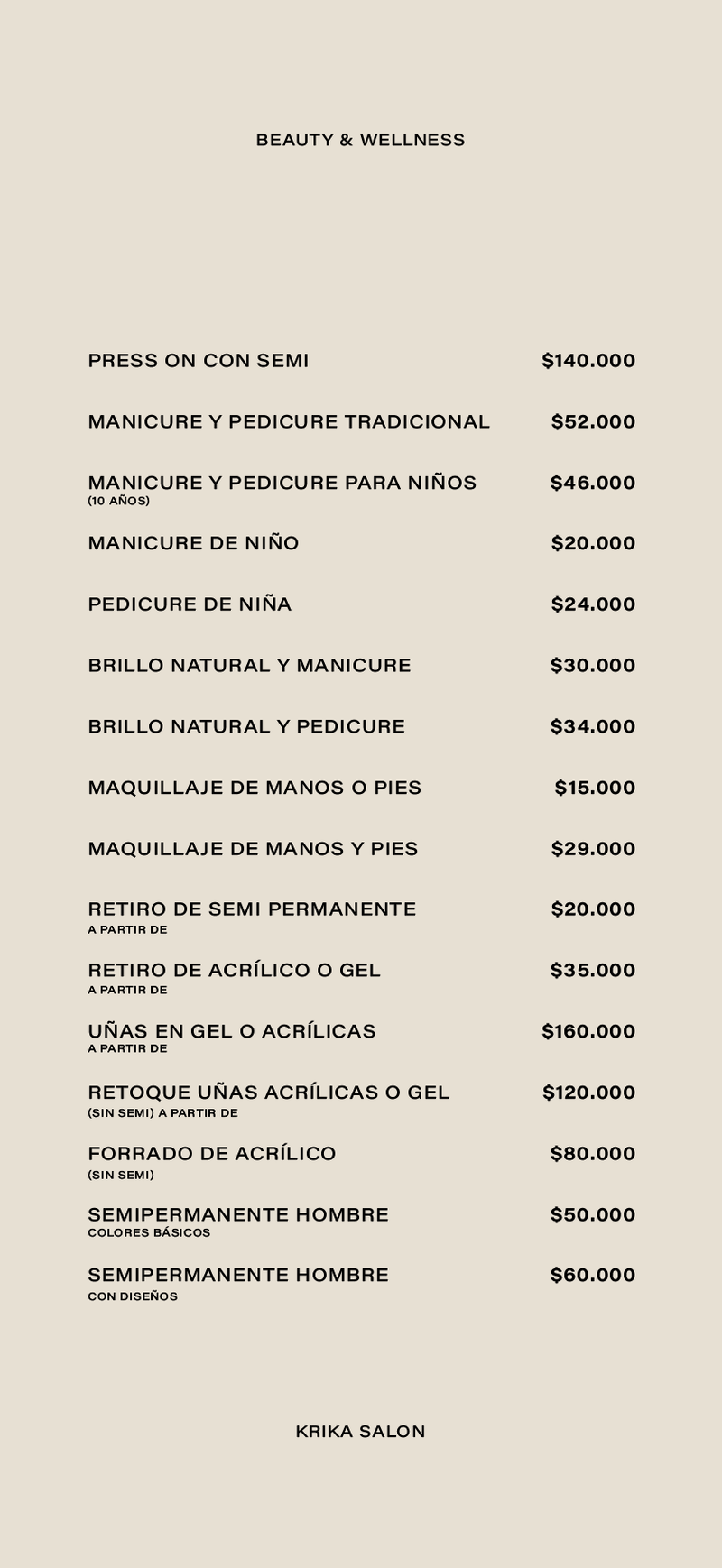 Precios