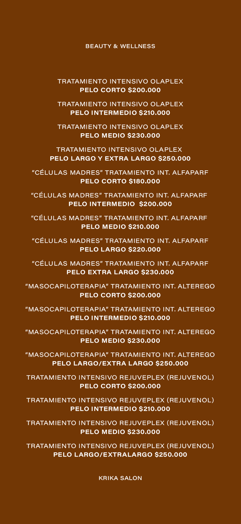 Precios